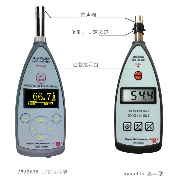 杭州愛華聲級計AWA5636型